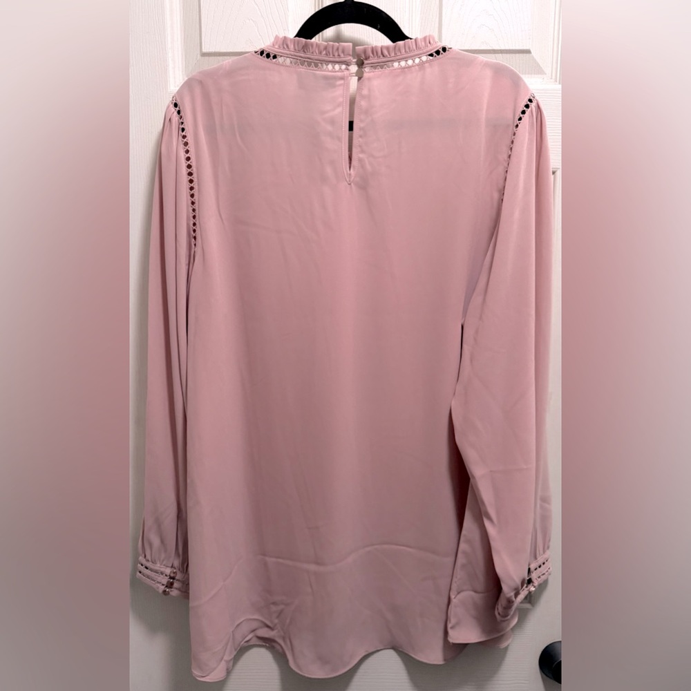 City Chic Blush Pink Blouse - Picture 2 of 5